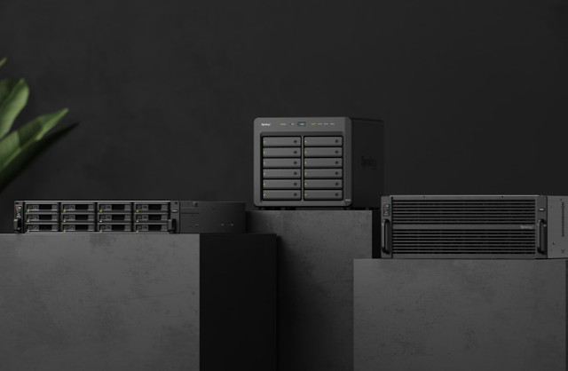 Des serveurs Synology.